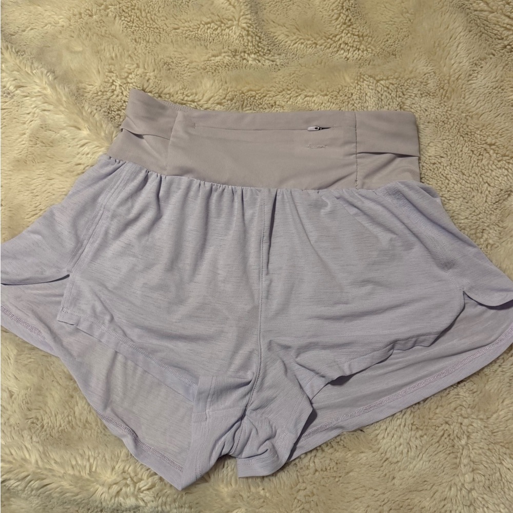 Women's Light Purple Free People Athletic Shorts